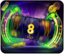 Suasana meja kasino live Liga Klik dengan dealer profesional siap melayani